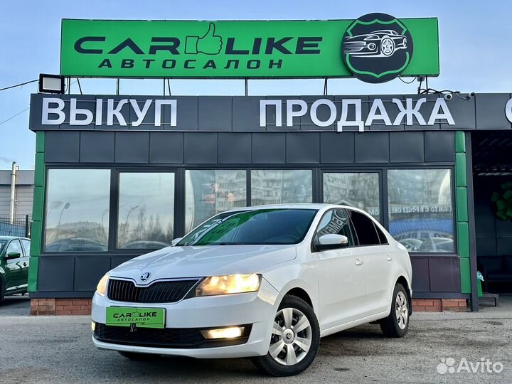 Skoda Rapid 1.6 AT, 2018, 125 259 км