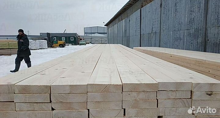 Доска обрезная 50x150x6000