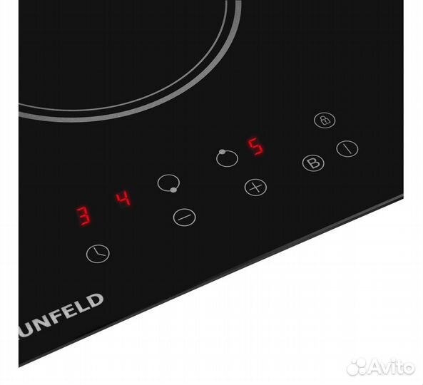 Индукционная варочная панель maunfeld AVI292BK