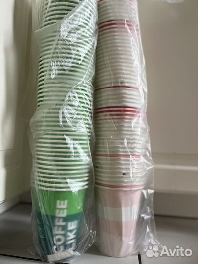 Бумажные стаканы 350 мл