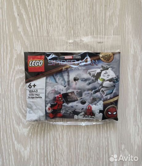 Новый Lego 30443 Spider-Man Bridge Battle polybag