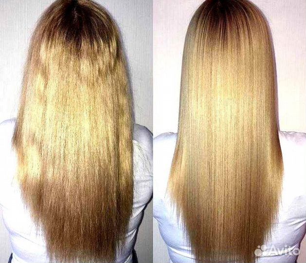Модель ботокс для волос, кератин