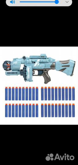 Бластер эл. с мягкими пулями,40 м/пуль