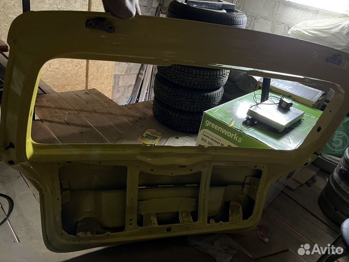 Задняя крышка багажника skoda fabia 2