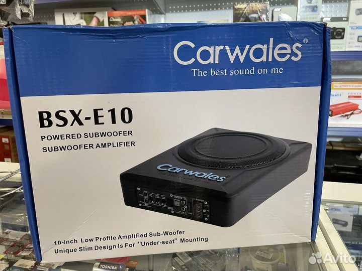 Сабвуфер Carwales BSX-E10 (10 размер)