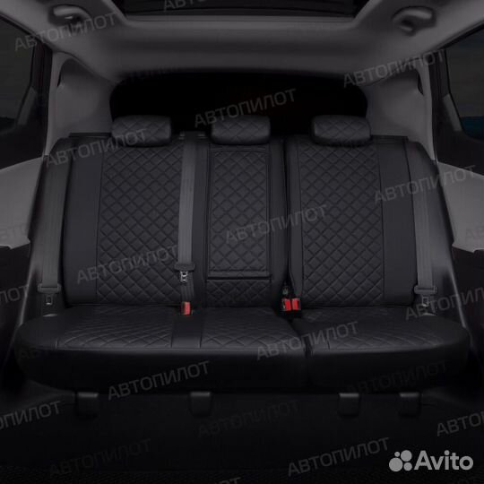 Авточехлы. Оригинальные чехлы Автопилот из экокожи