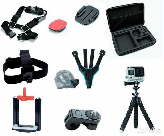 Аксессуары для экшен-камер (GoPro, Sjcam, Xiaomi)