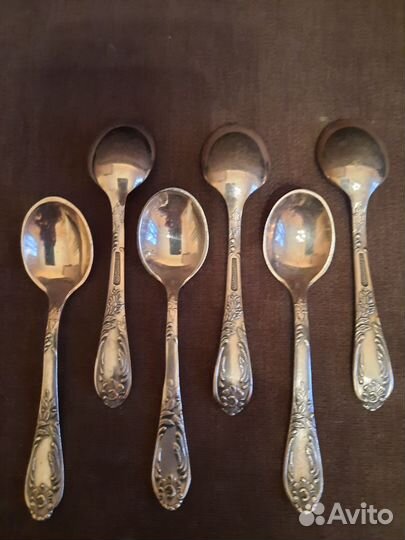 Мельхиоровые кофейные ложки