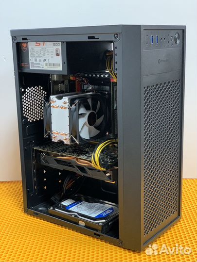 Компьютер E5-1620v2/16GB/RX570 4GB/256 SSD/500 HDD