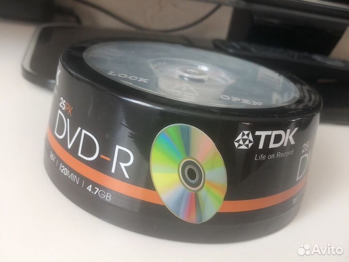 Болванка диски DVD-R TDK Verbatim