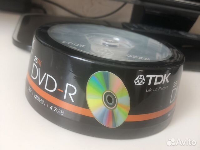 Болванка диски DVD-R TDK Verbatim