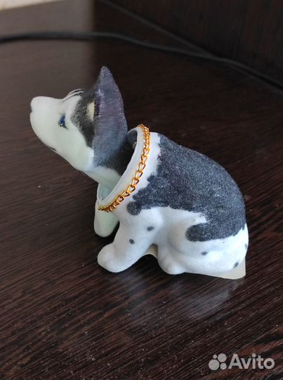 Собака с кивающей головой