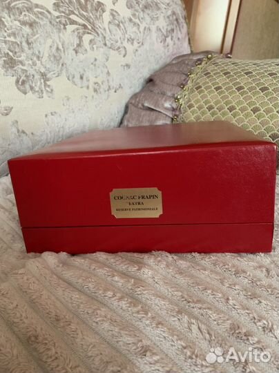 Коробка от коньяка extra cognac frappin