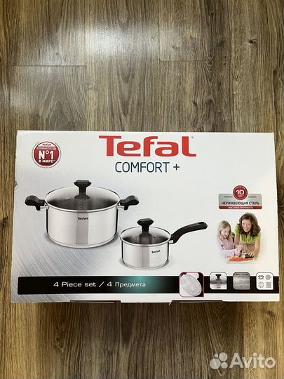 Набор посуды Tefal Comfort + 4 предмета