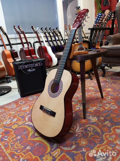 Классическая гитара 3/4 новая Belucci