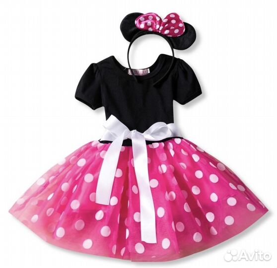 Платье Микки для новорождённого