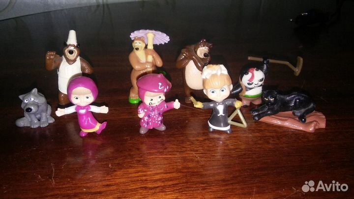 Фигурки маша и медведи