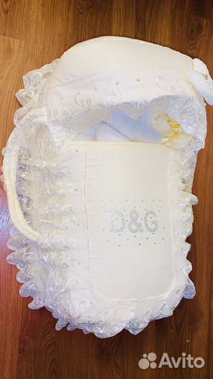 Корзина переноска для новорождённых