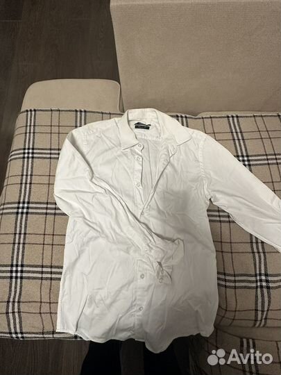 Мужская рубашка белая