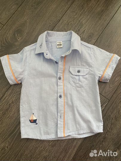 Рубашка на мальчика 80-86