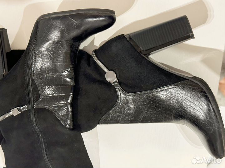 Сапоги женские натуральная кожа