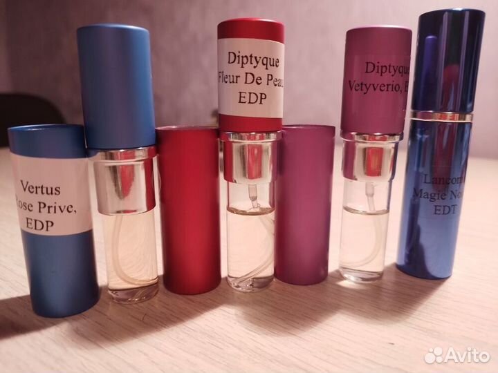 Парфюм, отливанты оригиналов