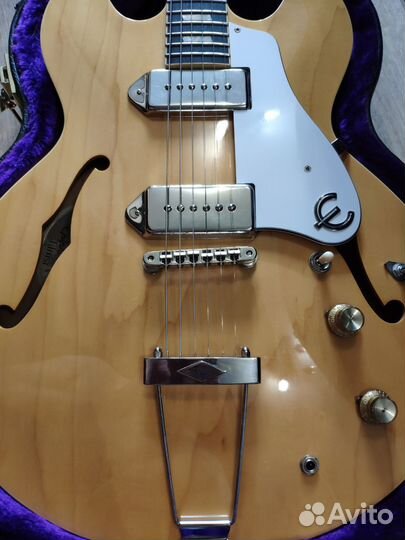 Epiphone Casino Elitist 1965 Natural Japan