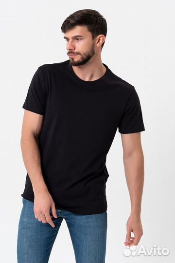 Футболка - черный №Н-11772. Оптом