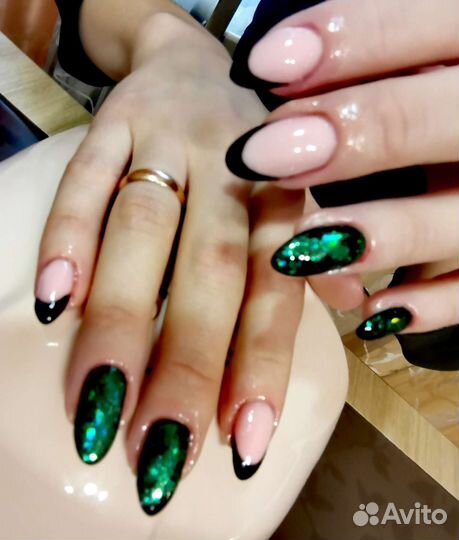 Модели на маникюр, наращивание