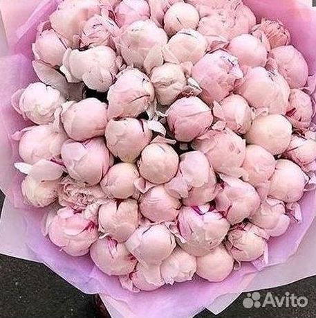 Пионы Букет пионов Доставка цветов