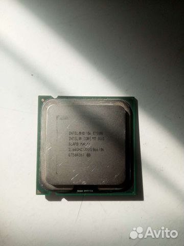 Процессор Intel Core duo e7300