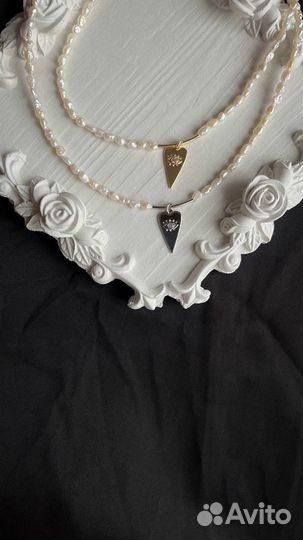 Чокер из барочного жемчуга