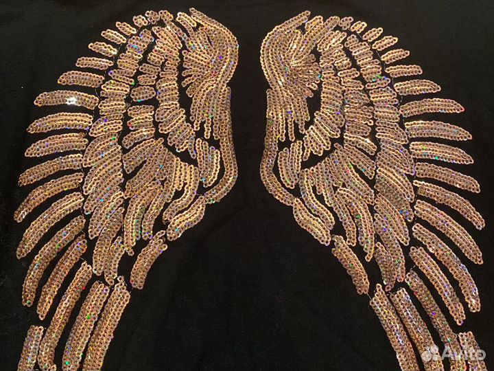 Блузка на девочку с крыльями на спине р. 140