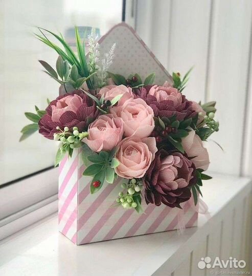 Сладкие букеты из конфет