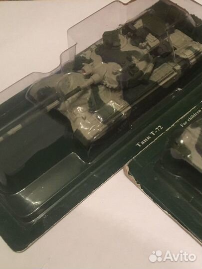 Модель танка Т-72 и Eaglemoss