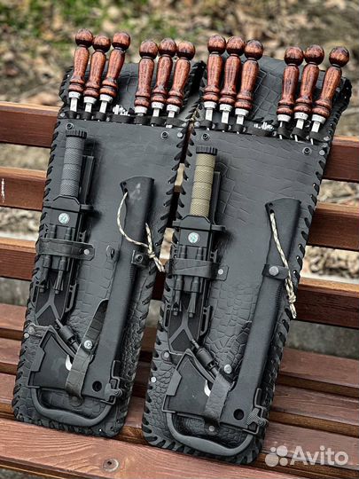 Шашлычный набор в кейсе