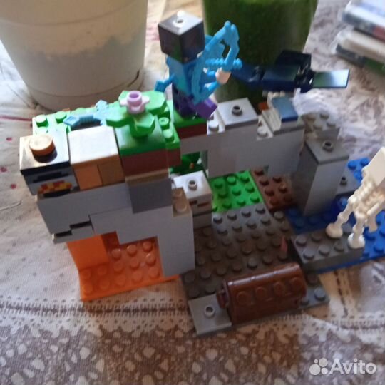 Lego minecraft шахта