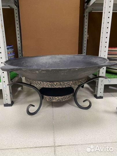 Садж чугунный 51см + подставка