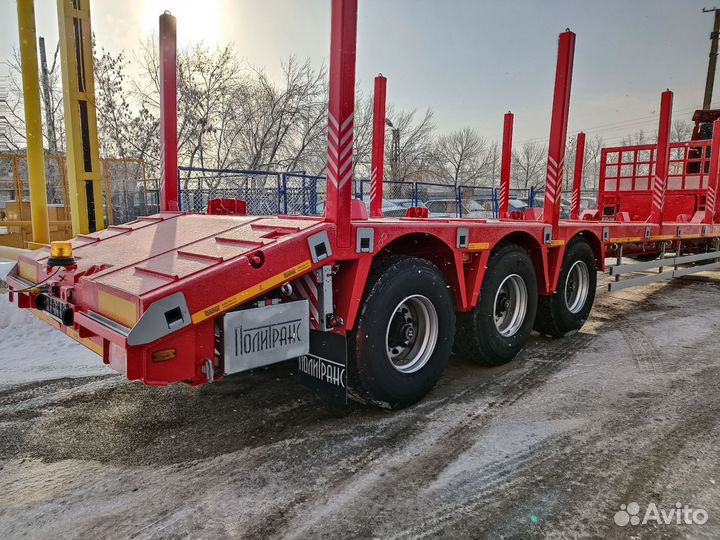 Полуприцеп трал (тяжеловоз) Политранс ТСП 94163, 2023