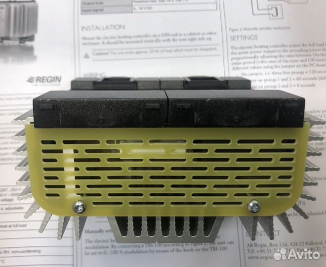 Симисторный регулятор температуры Regin Pulser X/D