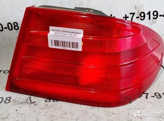 Фонарь задний правый mersedesbenz W210 E 95-00г