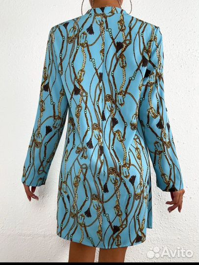 Платье рубашка 44