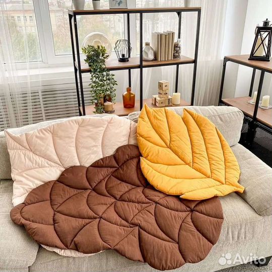 Коврик Плед Листик