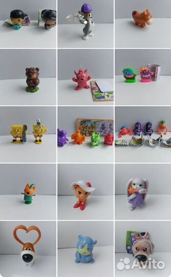 Игрушки из киндера