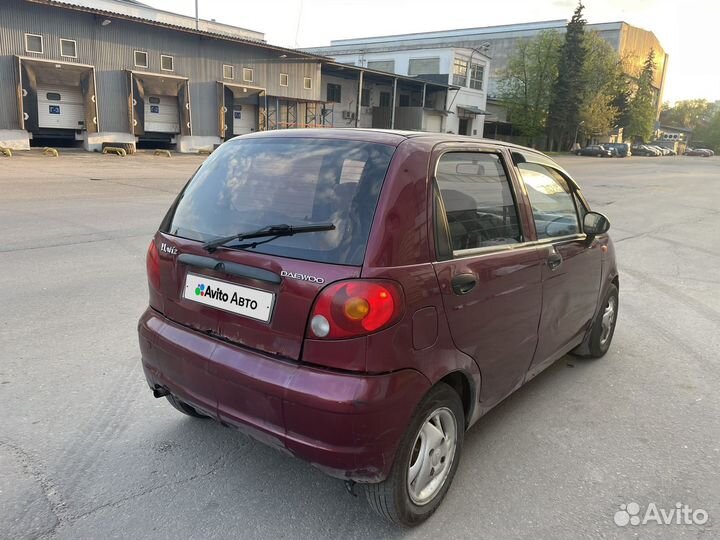 Daewoo Matiz 0.8 AT, 2007, 265 000 км