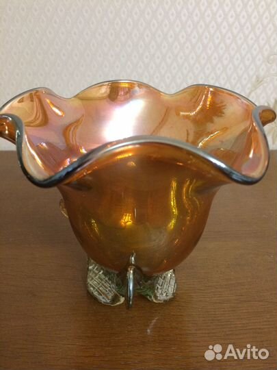 Вазы,стаканы,рюмки из цветного стекла времен СССР