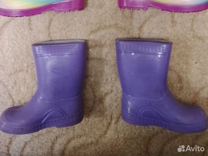 Резиновые сапоги 24-25р