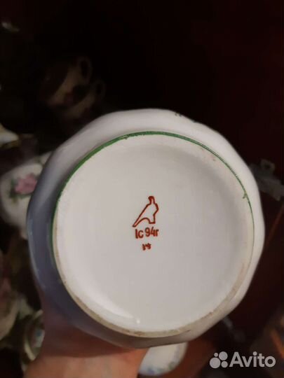 Чайный сервиз дулево розы