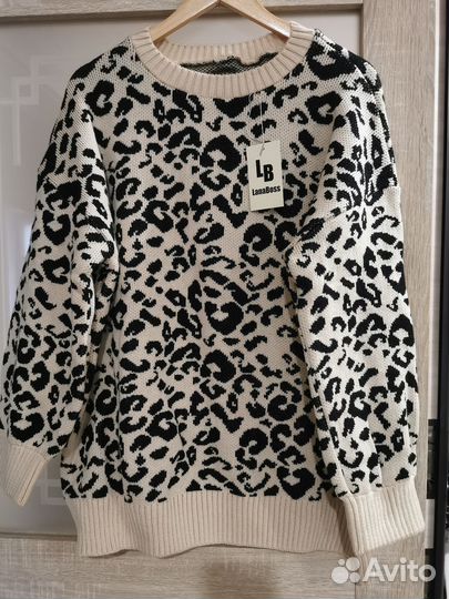 Свитер женский оверсайз