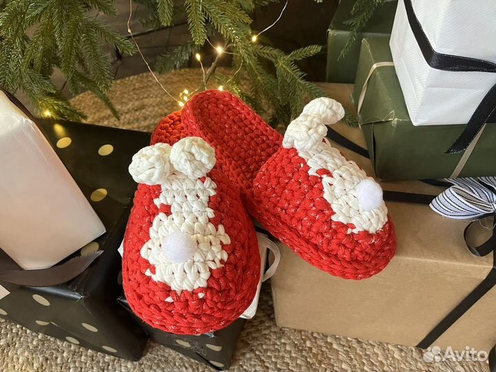 Женские домашние тапочки